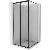 Mexen Rox schuifdouchecabine links 120 x 120 , zwart frame, zwart - 8C2-120-120-70-70-L