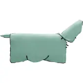 vidaXL Paardendeken Bijzondere Groen 105 cm Polyester Fleece
