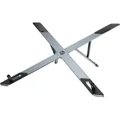 Forcell , Opvouwbare laptopstandaard Fold Stand X Pro Kruisstructuur, Grijs