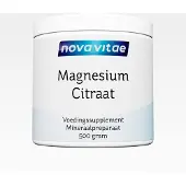 Nova vitae - Magnesium Citraat - Puur - Poeder - 500 gram