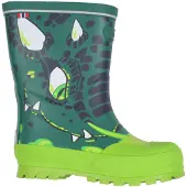 Viking Gummistiefel - Jolly - Flaschengrün/Multi m. Drache - - 26 - Gummistiefel