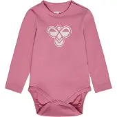 Hummel Rompertje/body lichtroze / offwhite