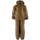 CeLaVi Regenkleidung m. Träger - Recycling PU - Nutria - - 100 - Regenkleidung