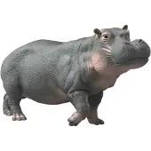 Schleich speelfiguur nijlpaard Wild Life kunststof realistisch 14938.