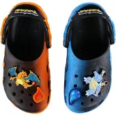 Crocs Clogs 'Pokemon Versus' azuur / oranje / zwart