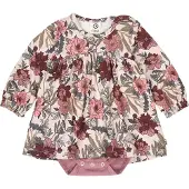 Müsli Rompertje/body smoky blue / olijfgroen / rosa / donkerrood