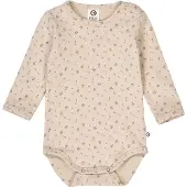 Müsli Rompertje/body beige / gemengde kleuren
