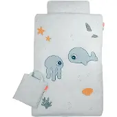 Done by Deer Bedlinen Baby Int/dk Gots Jelly & Wally Wit Kinderen
