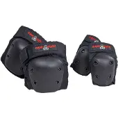 Triple 8 Schutzset - Park - 2er-Pack - Schwarz - - L - Large - Schutzausrüstung