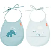 Done by Deer Elphee Tiny slabbetje 2-pack Blue
