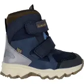 Bisgaard Snowboots 'Edon' navy / smoky blue / royal blue/koningsblauw / bruin