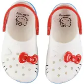 Crocs Sandalen 'Hello Kitty' wit