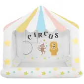 Sunnylife Mollige circustent - Wit m. sterren - - OneSize - Speeltenten