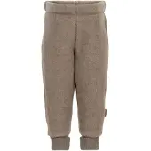 Mikk-Line - Kid's Wool Pants - Fleecebroek 92, bruin