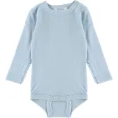 Joha - Kid's Body with Long Sleeves - Merino-ondergoed 70, grijs