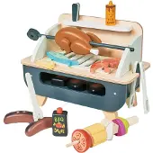 Tender Leaf Toys Playing - Bbq Set - 23X10X20,80Cm - Met Accessoires - 3 Jaar