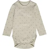 Hummel Rompertje/body 'Bee' greige / kaki