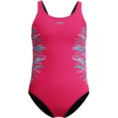 Speedo - Kid's Placmement Muscleback - Badpak 116, roze