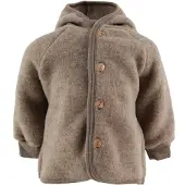 Engel Vest - Wol - Gevlekt Walnoot - - 74/80 - Vesten