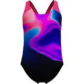 Speedo - Kid's Digi Placement Splashback - Badpak 152, meerkleurig