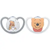 Nuk Space Disney Baby 2 Siliconen Fopspenen 0-6 Maanden