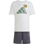 Adidas Trainingspak 'MINECRAFT TRAINING SUMMER' geel / groen / zwart / wit