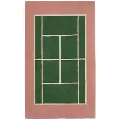 OYOY Tennis vloerkleed roze - M107631