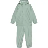 Color Kids Regenkleidung m. Träger - PU - Jadeit - - 5 Jahre (110) - Regenkleidung