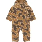Mikk-Line - Kid's Teddy Suit Ears - Overall 80, bruin/beige