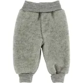 Engel - Baby Hose mit Nabelbund - Fleecebroek 50/56, grijs