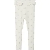 Lil´ Atelier Leggings 'NMFGavo' crème / greige