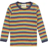 Engel - Kinder Unterhemd L/S - Merino-ondergoed 92, meerkleurig