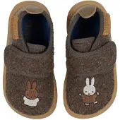 Bisgaard X Miffy Hausschuhe - Wolle - Barfuß - Dark Brown - - 22 - Hausschuhe