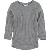 Joha - Kid's Shirt L/S Basic - Merino-ondergoed 150, purper/grijs