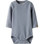 Lil´ Atelier Rompertje/body 'NBMTHORO' smoky blue