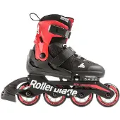 Rollerblade Rollschuhe - Microblade - Black/Rot - Inline - - 28/31 - Rollschuhe
