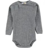 Joha - Kid's Body L/S - Merino-ondergoed 70, grijs/purper