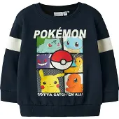 Name it Sweatshirt 'NMMJussy Pokemon' navy / geel / groen / oranje
