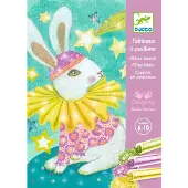 Djeco Creatieve Speelset - De Palliet Afbeeldingen - Carnaval va - - OneSize - Knutselpakket