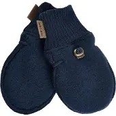 Mikk-Line - Kid's Wool Mittens - Handschoenen 50/56, blauw
