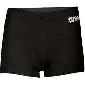 Arena Zwembroek Boys Team Swim Short Solid Black White-8 - 9 jaar