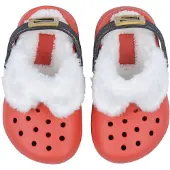 Crocs Sandalen Mit Futter - Classic+ Gefüttert Santa Clog T - Va - - 25/26 - Sandalen