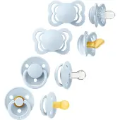 BIBS Try-it-Collection Nipple Try Pack Baby blue size 1 - 4pcs