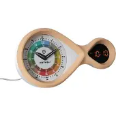 KIDYWOLF KIDYALARM Educatieve Wekker Nude – LED Scherm, 3 Wijzerplaten, Wekker & Snooze, Nachtlamp, 6+