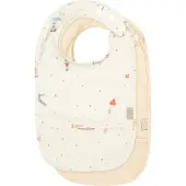 Cam Cam Copenhagen Lätzchen m. Tasche - 2er-Pack - Carousel - - One Size - Lätzchen