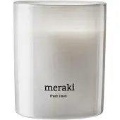 Meraki - Geurkaars, White garden - White - h: 9.5 cm, dia: 8 cm