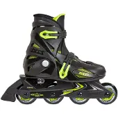 Roces Rolschaatsen - Orlando III - Zwart/Limoen - Skeelers - - 25/29 - Rolschaatsen