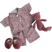 Smallstuff Clothing Pyjamas Doll Dress Roze Kinderen