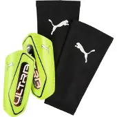 Puma Scheenbeschermers Ultra Light Sleeve Unleashed - Geel/Zwart
