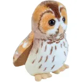 Wild republic Vogelknuffel met geluid – Bosuil | | | Partner van Vogelbescherming Nederland